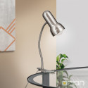 Stolní lampa s klipem WILHELM satin