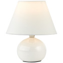 Keramická stolní lampa PRIMO bílá