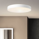 Stmívatelné LED svítidlo SLIMLINE bílé, průměr 49cm, RC, CCT, Night Light