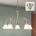 Závěsný lustr CLASICCO PATINA pětiramenný