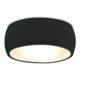 Stropní svítidlo KODAK 8W LED IP44 černé zaoblené