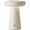 Venkovní AKU stolní lampa MUFFIN béžová  USB-A