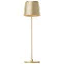 Venkovní AKU stolní lampa KAAMI zlatá USB-C
