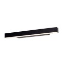 Stmívatelné nástěnné LED svítidlo LINEAR IP44 černé 57cm