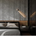 Nástěnné polohovatelné LED svítidlo SPIDER IP44 černé 