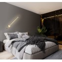 Nástěnné polohovatelné LED svítidlo SPIDER IP44 zlaté