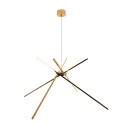 Luxusní závěsné LED svítidlo SPIDER zlaté