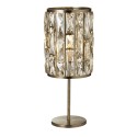 Stolní lampa glamour BIJOU patina