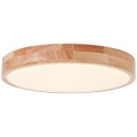 Stropní svítidlo LED 22W SLIMLINE DŘEVO průměr 39cm