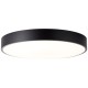 Stmívatelné LED svítidlo SLIMLINE černé, průměr 50cm, RC, CCT, Night Light