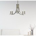 Závěsný pětiramenný lustr ASCONA PATINA