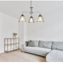 Závěsný lustr BISTRO SATIN, tříramenný