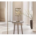 Stolní lampa glamour BIJOU patina