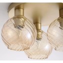 Stropní lustr RADIANCE CHAMPAGNE optické sklo