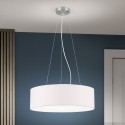 Závěsné svítidlo UFO bílé, průměr 50cm