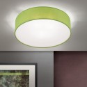 Stropní svítidlo SEDA zelené, průměr 40cm