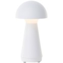 AKU stolní lampa NAVABI bílá USB-A, IP44