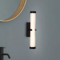 Nástěnné LED svítidlo CLAMP černé 32cm IP44