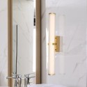 Nástěnné LED svítidlo CLAMP ZLATÉ 63cm IP44