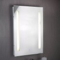 Obdélníkové zrcadlo s LED osvětelním MIRROR IP44, dotykový spínač