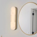 Nástěnné LED svítidlo OPALINE MARBLE IP44, ZLATÉ 50cm