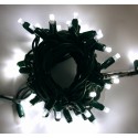 Prodlužovací venkovní girlanda 10m PROFI 230V 60 LED studená bílá