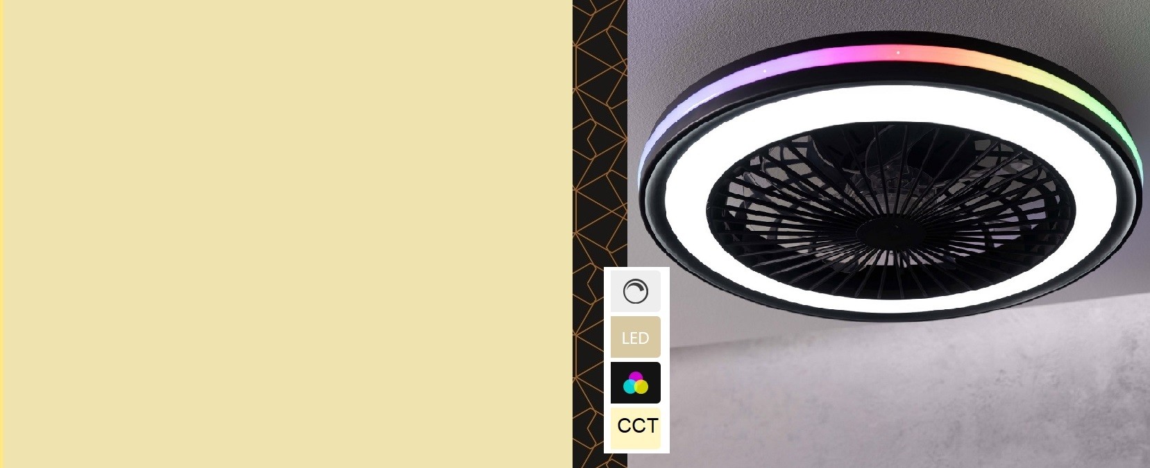 Ventilátor s osvětlením - hit letošního léta